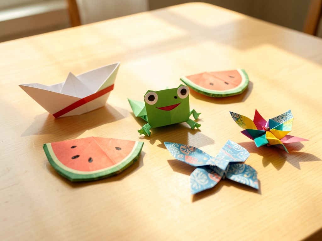 5 Easy Summer Origami Projects to Keep Little Hands Busy
