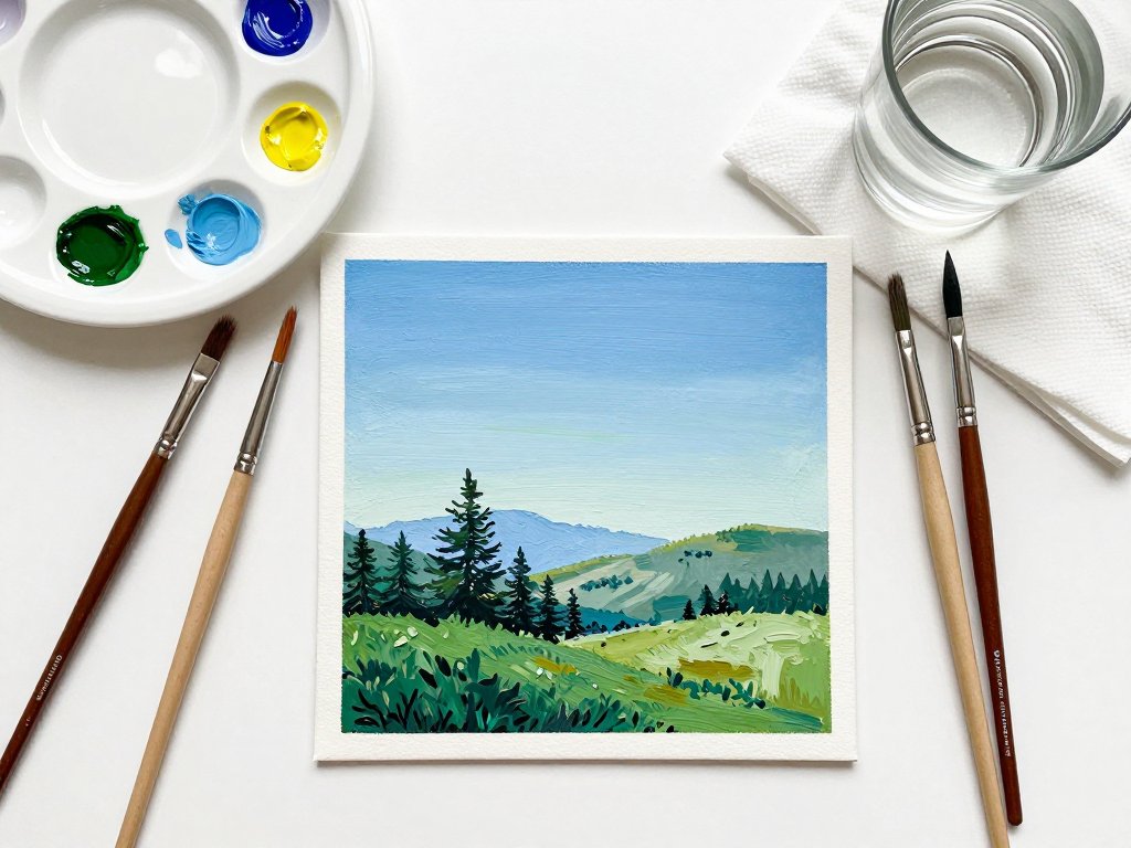 Acrylic Landscape Techniques for Beginners