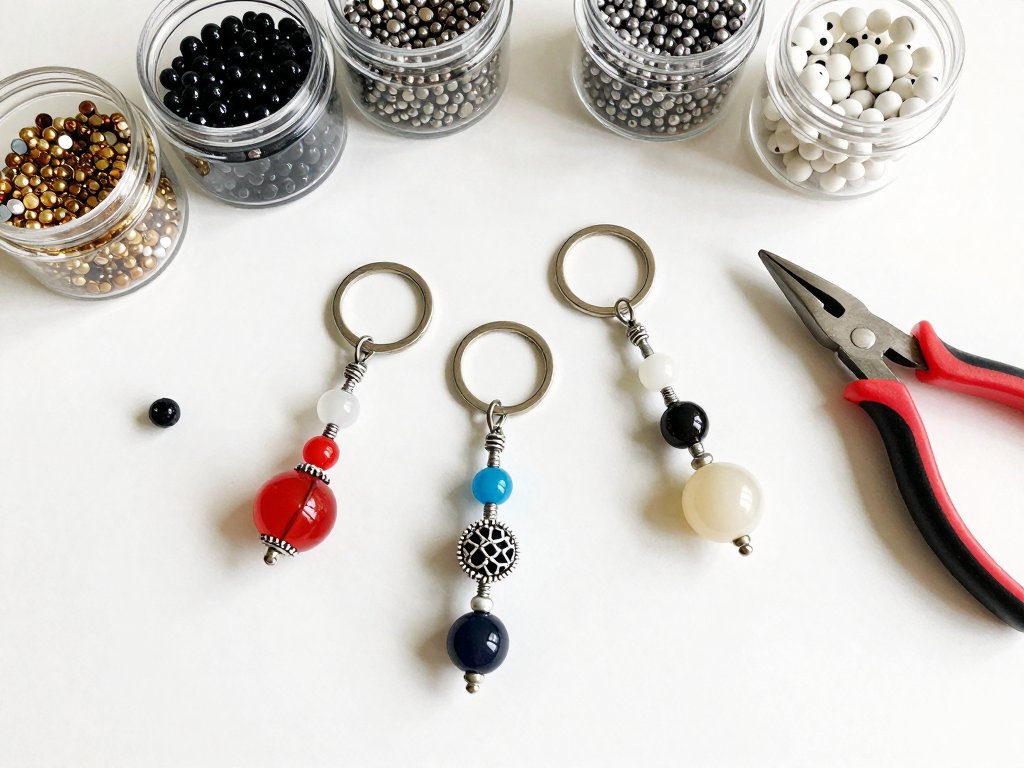 DIY Bag Charms with Beads: Make Custom Keychain Accessories
