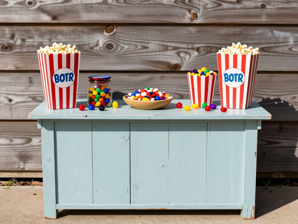 How to Make a DIY Concession Stand for Backyard Movies
