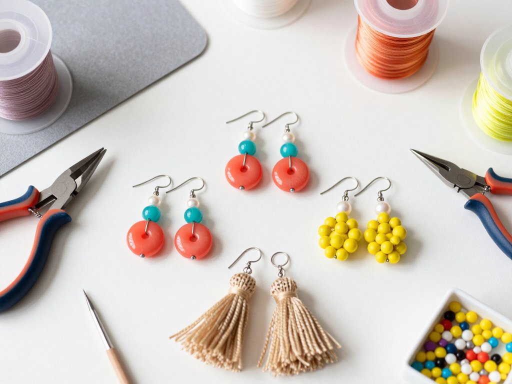 Beaded Earrings: Summer Statement Jewelry
