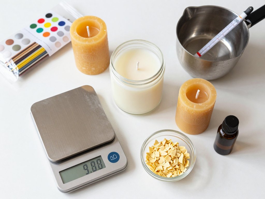 Candle Making for Beginners: Soy and Beeswax Basics