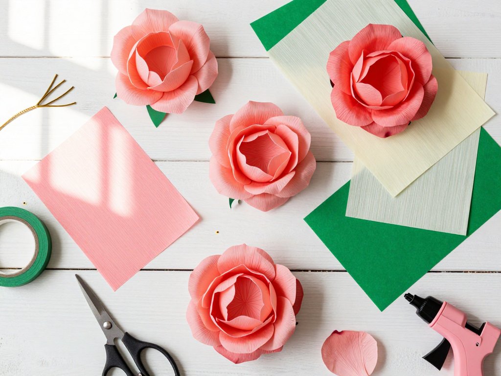 Crepe Paper Flowers: Stunning Summer Blooms on a Budget