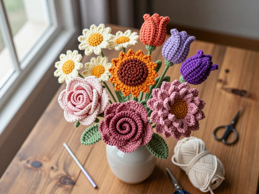 Crochet Flower Bouquets: A Spring Trend That Lasts