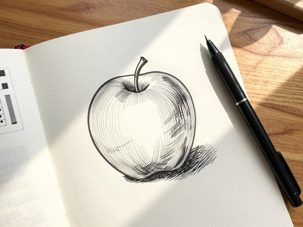 Cross-Hatching for Ink Drawing: Add Depth with Simple Lines