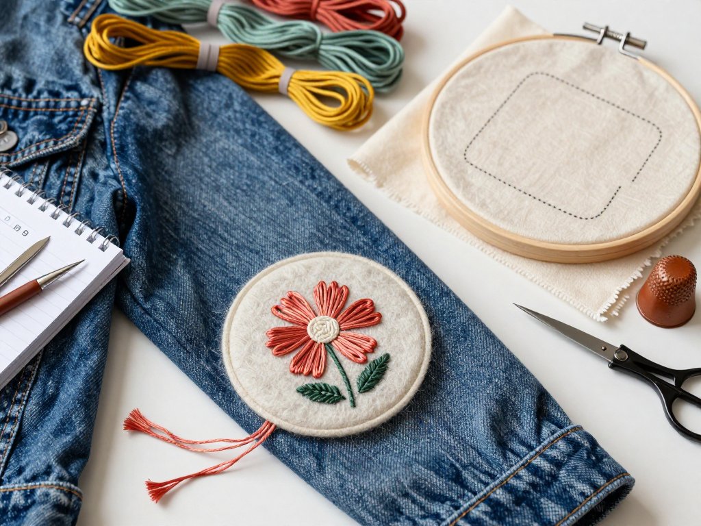 DIY Embroidered Patches: Customize Clothes and Bags