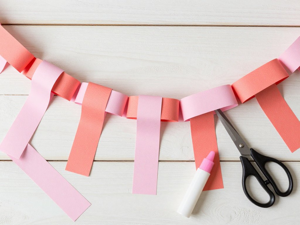 Paper Chain Garlands: Vintage Charm for Modern Homes