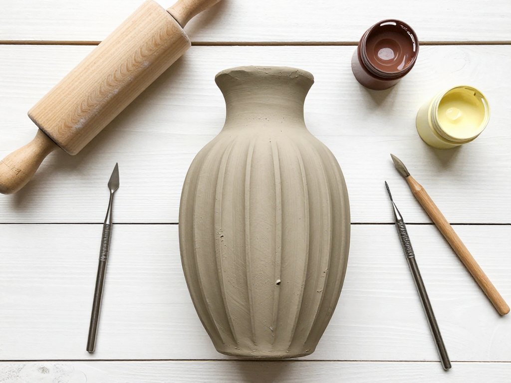 DIY Pottery Barn Style Ceramic Vases on a Budget