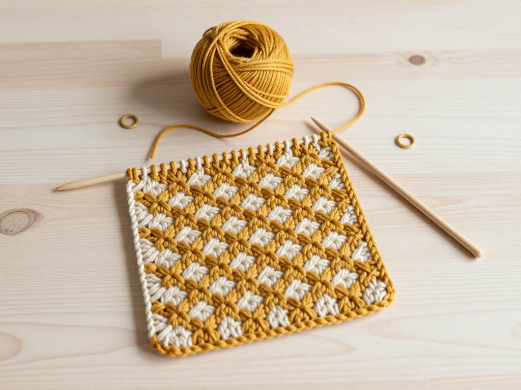 Entrelac Knitting: Woven Squares Step by Step