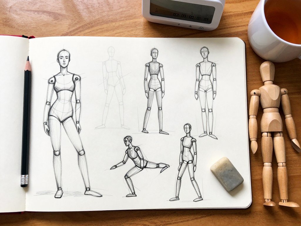 Figure Drawing Basics: Gesture and Proportion