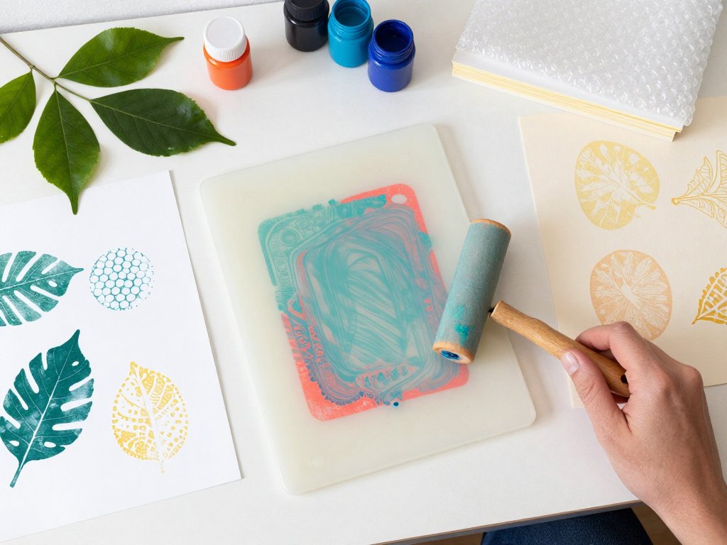 Gelli Plate Printing: Easy Monoprinting at Home