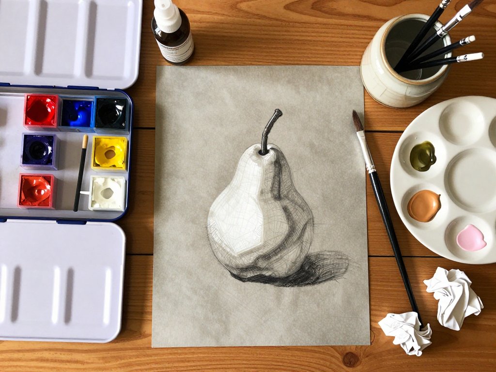 Painting in Gouache on Toned Paper: A Beginner's Guide