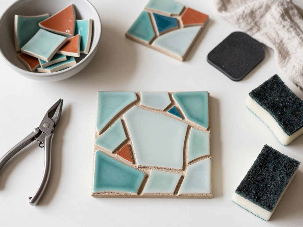 Mosaic for Beginners: Broken Tile Projects