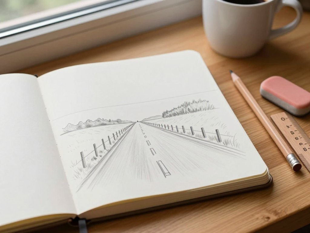 One-Point Perspective Drawing for Beginners