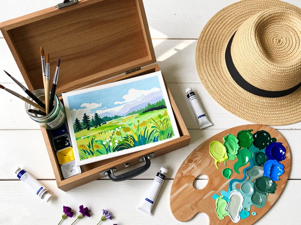 Plein Air Painting: Paint Outdoors This Summer