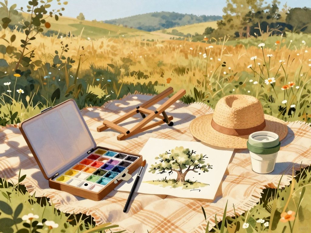Plein Air Watercolor Kits: What to Pack for Summer