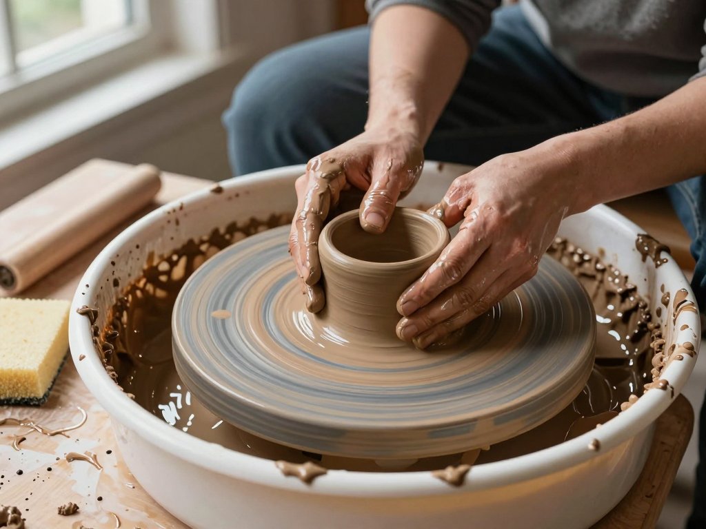 Pottery Wheel for Beginners: How to Throw Your First Pot