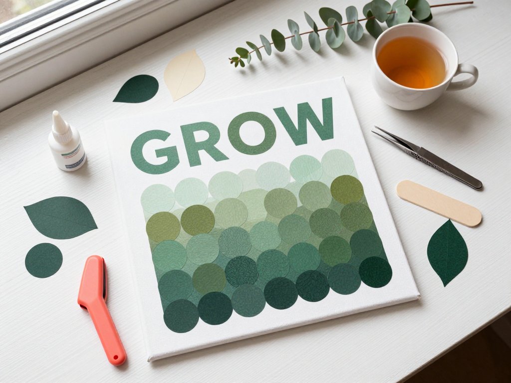 Punch Card Art for Beginners: How to Make the New Vision Board Trend
