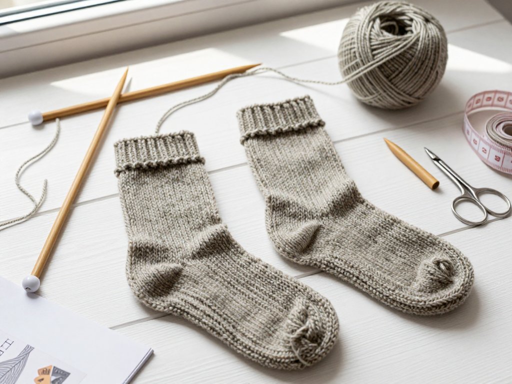 Sock Knitting for Beginners: Knit Your First Pair